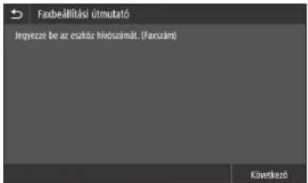 CANON iSENSYS MF449X - A konfiguráció megkezdése előtti teendők - 2