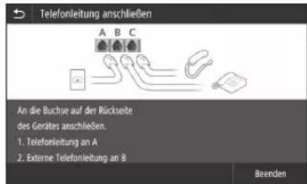 CANON iSENSYS MF449X - Bevor Sie die Konfiguration starten - 4