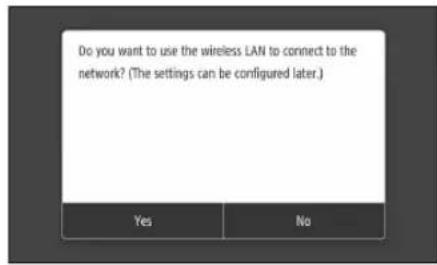 CANON iSENSYS MF449X - Before starting the configuration - 1