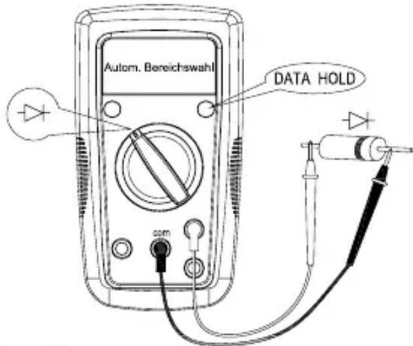 FLUKE AM500EUR - Messen einer Diode - 1