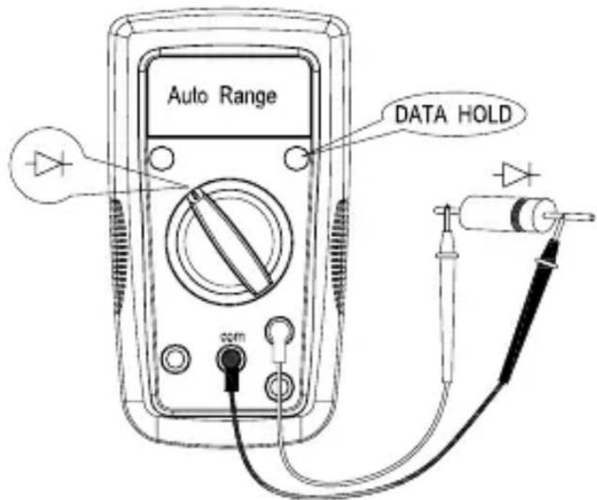 FLUKE AM500EUR - Måling af diode - 1