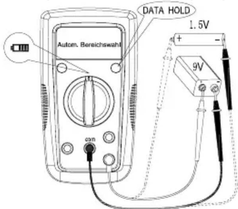 FLUKE AM500EUR - Batterieprüfung - 1