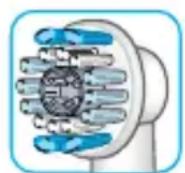 ORAL-B Genius 10200W - Oral-B CrossAction opzetborstel - 2