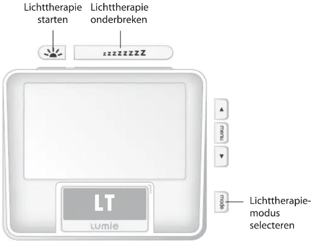 LUMIE Zest - Een lichttherapiesessie beginnen - 1