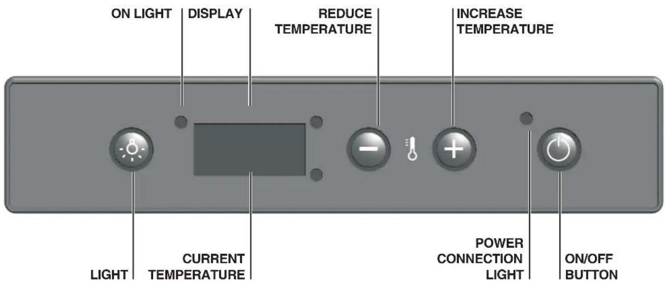 HOTPOINT WL 36 AHA - Control Panel - 1