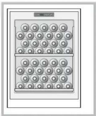 HOTPOINT WL 36 AHA - Some stocking configurations - 1