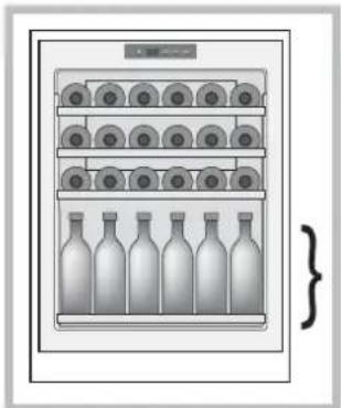 HOTPOINT WL 36 AHA - Outras disposicaoes para guardar garrafas - 2