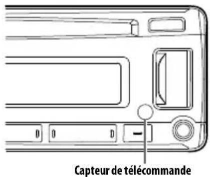 ALPINE UTE202DAB - Utilisation de la télécommande pour commander l'appareil - 1