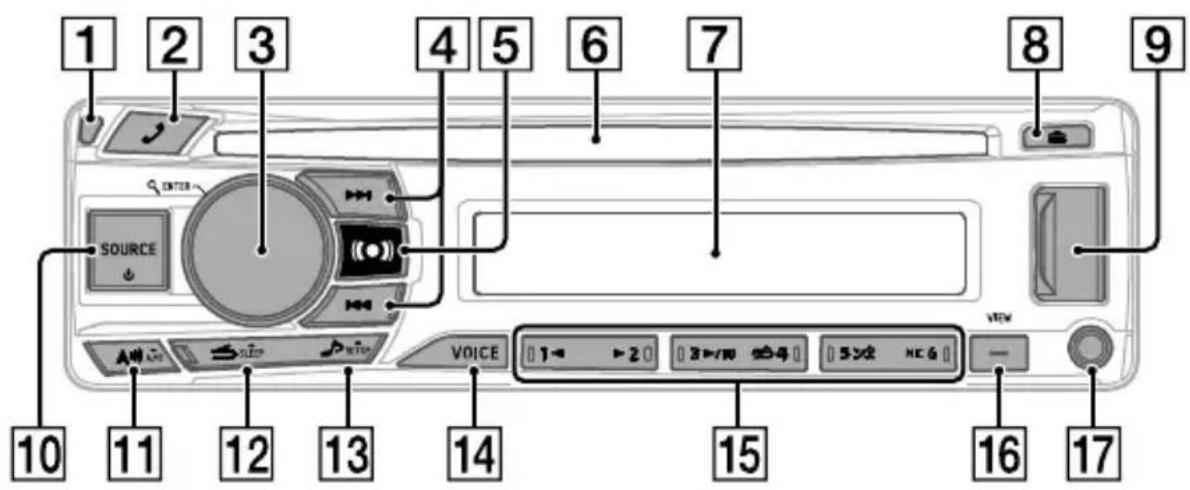 ALPINE UTE202DAB - CDE-205DAB/UTE-204DAB - 1