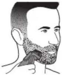 PHILIPS Multigroom series 3000 QG3339 - Sabot pour barbe (1-12 mm) - 1
