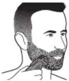 PHILIPS Multigroom series 3000 QG3339 - Sakal ve kirli sakal tarağı (1-18 mm) - 1
