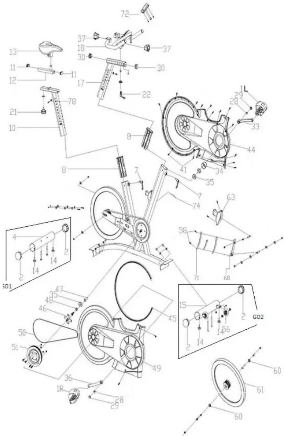 BH FITNESS H9179 - REVISIE VAN DE SPANKNOPPEN. - 1