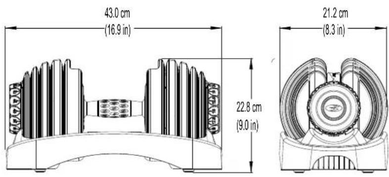 BOWFLEX SelectTech 552i - ADVERTENCIA - 2