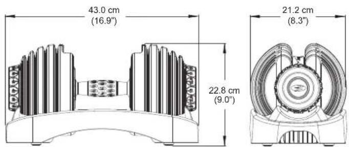 BOWFLEX SelectTech 552i - AVISO - 17