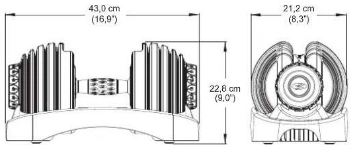 BOWFLEX SelectTech 552i - WARNUNG - 2