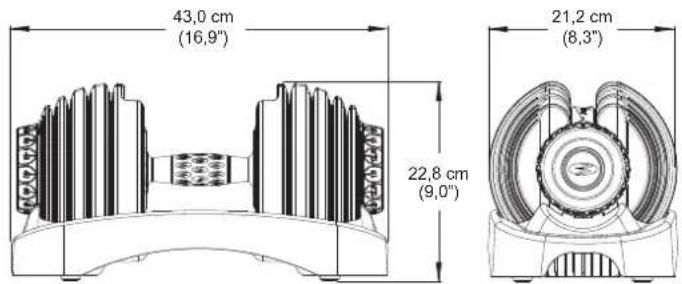 BOWFLEX SelectTech 552i - WARNUNG - 8
