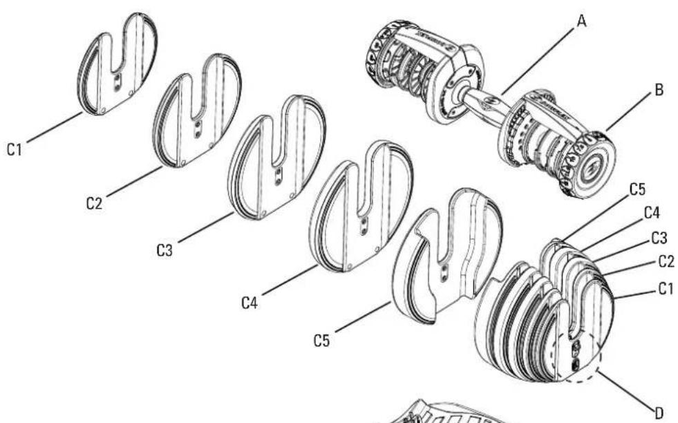 BOWFLEX SelectTech 552i - CARATTERISTICHE - 1