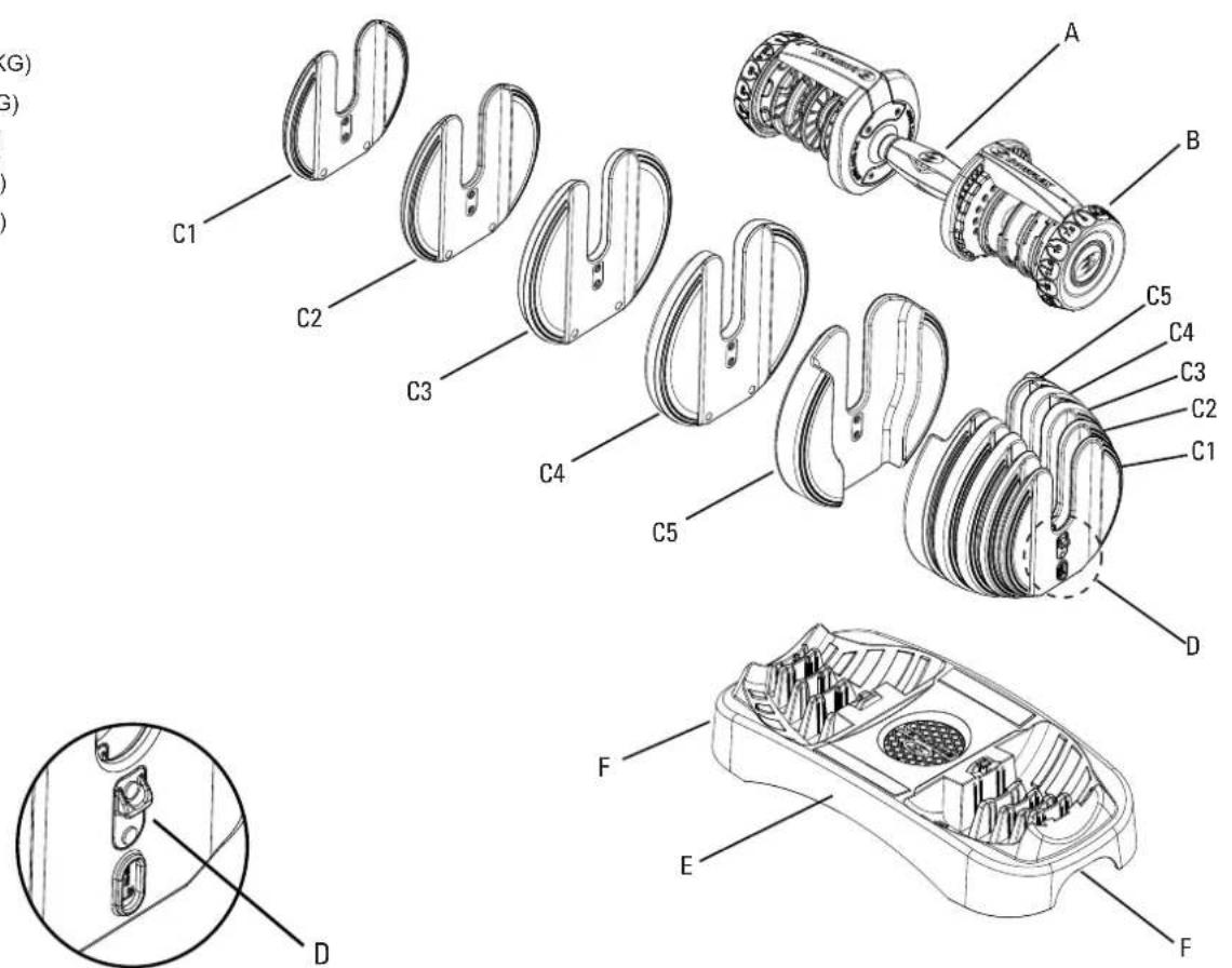 BOWFLEX SelectTech 552i - AVISO - 16
