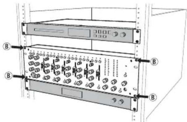 TASCAM MZ372 - Instalación en un espacio 3U o mayor - 1