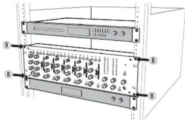 TASCAM MZ372 - Installation dans un espace de 3U ou plus - 1