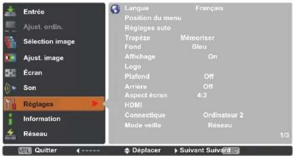 Promethean PRM30 - Réglages - 1