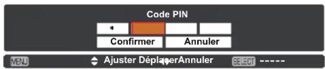 Promethean PRM30 - Changer le réglage du verrouillage code PIN - 1