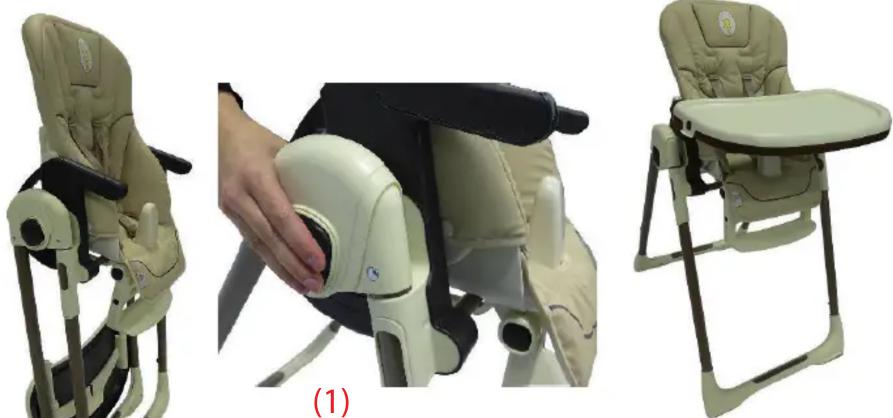 Renolux Vision - OUVERTURE DE LA CHAISE HAUTE - 1