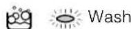 INDESIT WIXL 105 (KW) (V) - Cycle phase under way: - 2