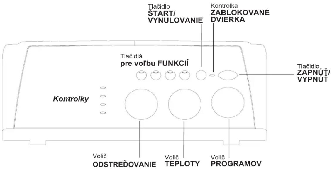 INDESIT WITL 851 (EU) - Ovládací panel - 1