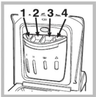 INDESIT WITL 851 (EU) - Tiroir à produits lessiviels - 1