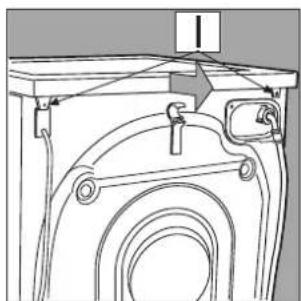 INDESIT WE 12 X (NL) - Comment changer le câble d'alimentation - 1