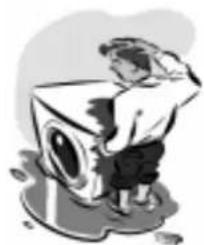 INDESIT W 123 X (NL) (BG) - Votre lave-linge vibre beaucoup en phase d'essorage. - 1