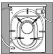 INDESIT W 123 X (NL) (BG) - Installation und Umzug Waschmaschinezieht in Ihr Haus ein - 1