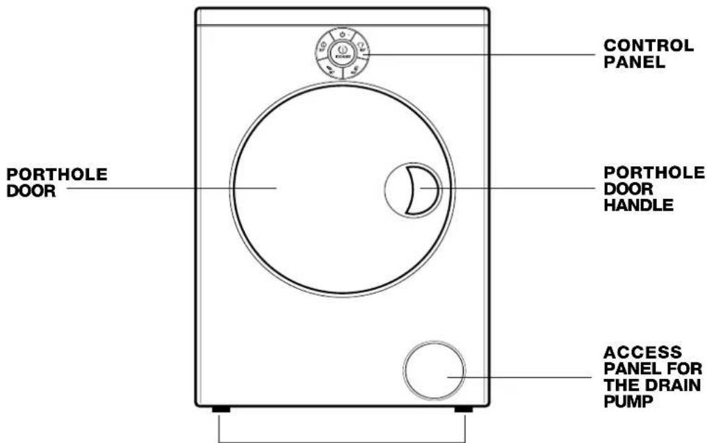 INDESIT SIXL 149 D (EU) - Description of the machine - 1