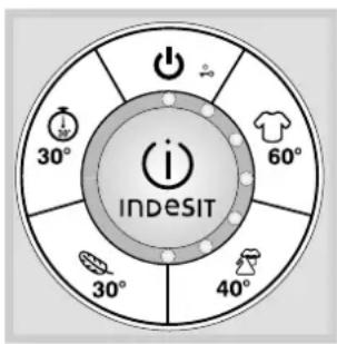 INDESIT SIXL 149 D (EU) - Comment faire un cycle de lavage - 3