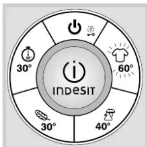 INDESIT SIXL 149 D (EU) - Running a wash cycle - 1