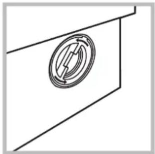 INDESIT IWC 51451 EU - Nettoyage de la pompe - 2
