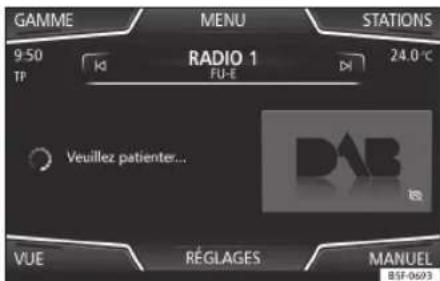 SEAT Navi System Plus - Mode radio numérique (DAB, DAB+ et audio DMB) - 2