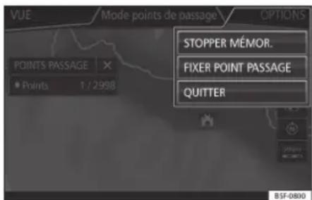 SEAT Navi System Plus - Enregistrer un itinétaire Offroad - 1