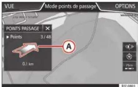 SEAT Navi System Plus - Réaliser un itinétaire Offroad - 1