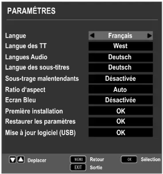 MEDION LIFE P13165 (MD 21403) - 8.6.MenuParamètres - 1
