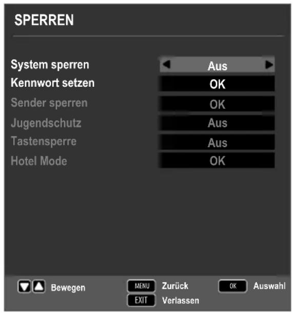 MEDION LIFE P13165 (MD 21403) - Menü Sperren - 1