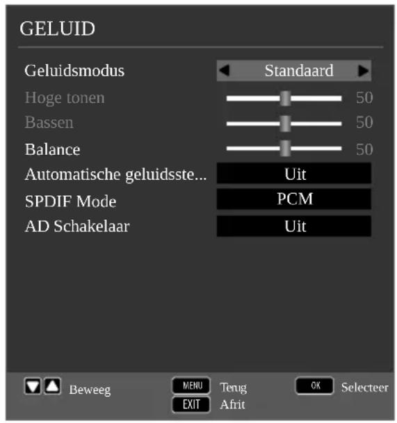 MEDION LIFE P12302 (MD 31084) - 8.3.MenuGeluid - 1