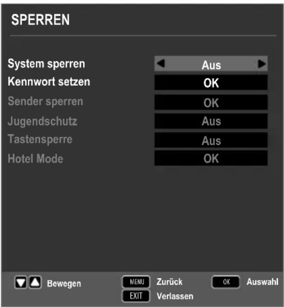 MEDION LIFE P12302 (MD 31084) - Menu Sperren - 1