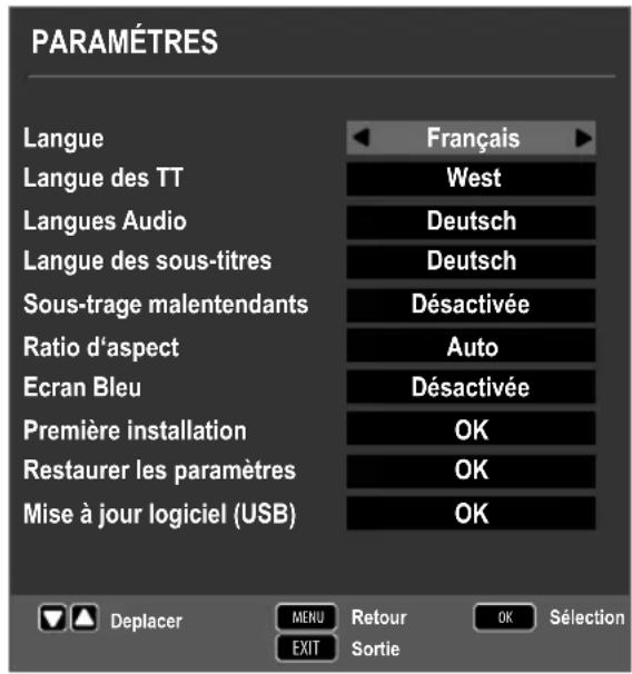 MEDION LIFE P12295 (MD 21396) - 8.6.MenuParamètres - 1
