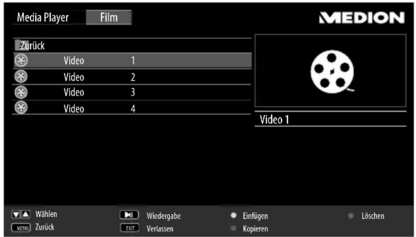 MEDION LIFE P12255 (MD 21350) - Videos wiedergeben - 1
