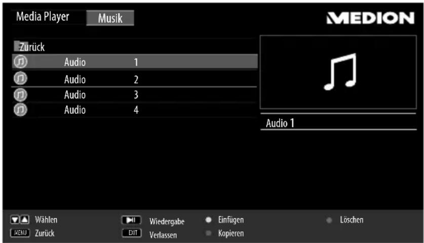 MEDION LIFE P12255 (MD 21350) - Musik wiedergeben - 1
