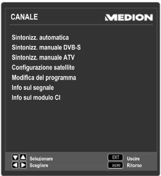 MEDION LIFE P12255 (MD 21350) - Menu CANALE - 1