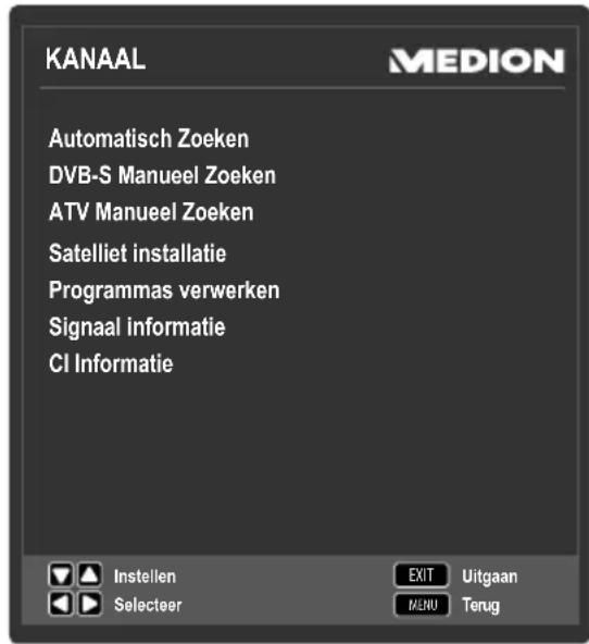 MEDION LIFE P12255 (MD 21350) - Menu KANAAL - 1