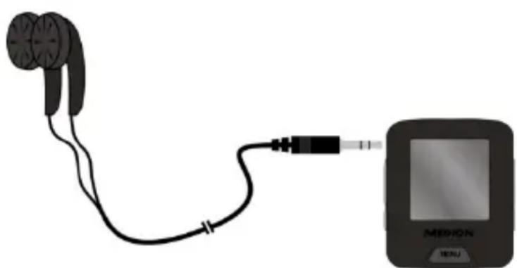MEDION Life S60013 (MD 83003) - Brancher le casque - 1
